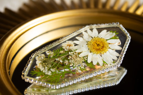Floral Daisy Hair Clip