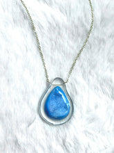 Load image into Gallery viewer, Blue druzy agate