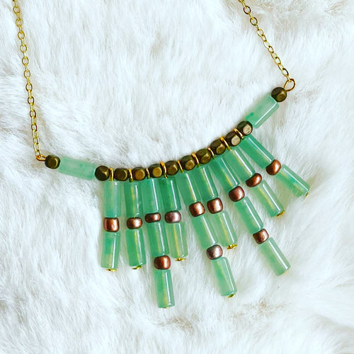 Jade Beaded Necklace