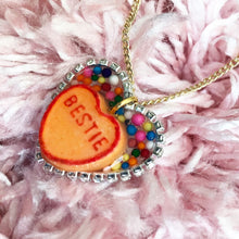 Load image into Gallery viewer, Bestie Candy Heart Necklace