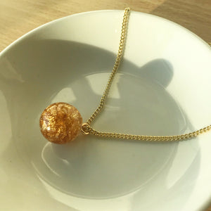 Gold Orb Pendant