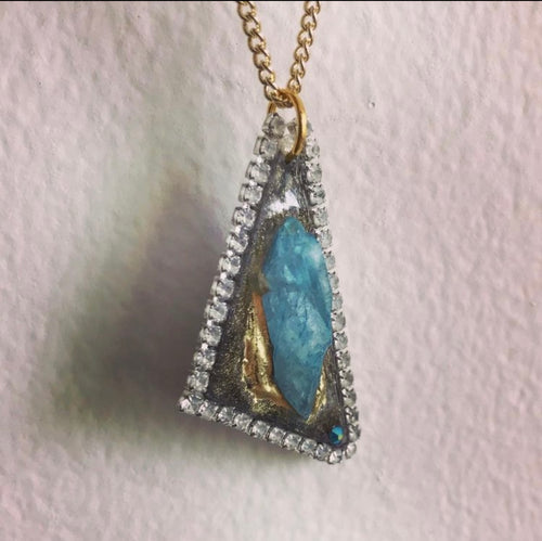 Blue Quartz Pendant