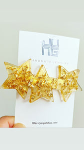 Gold Leaf Stars