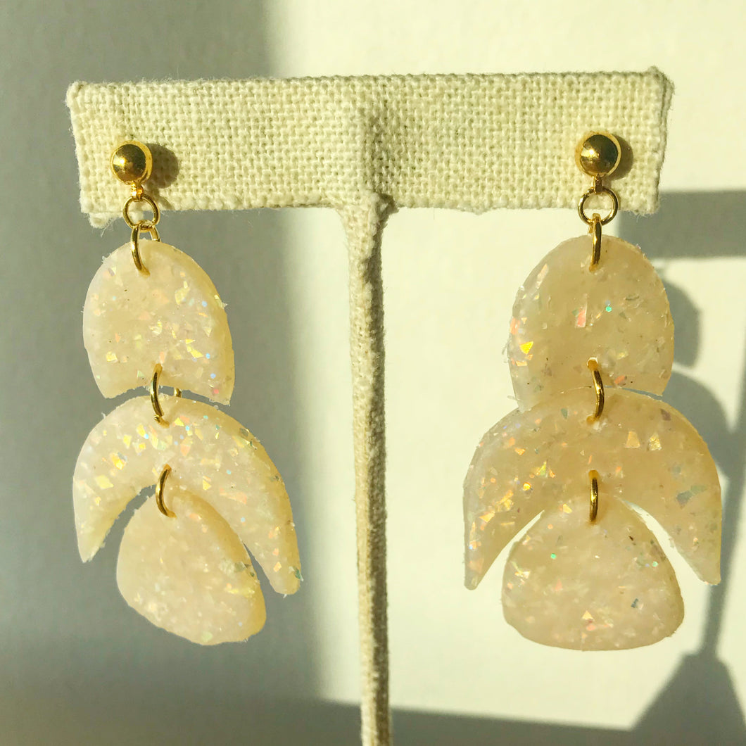 Opalescent Clay Earrings