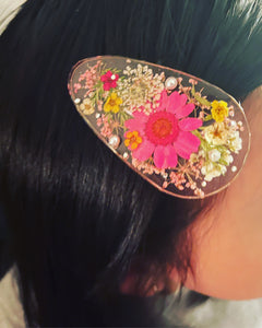 Floral Hair Clip/ Large