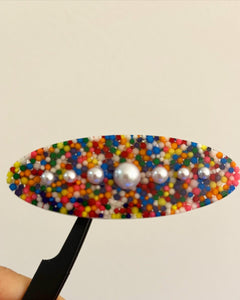 Candy and Pearl Hair Clip